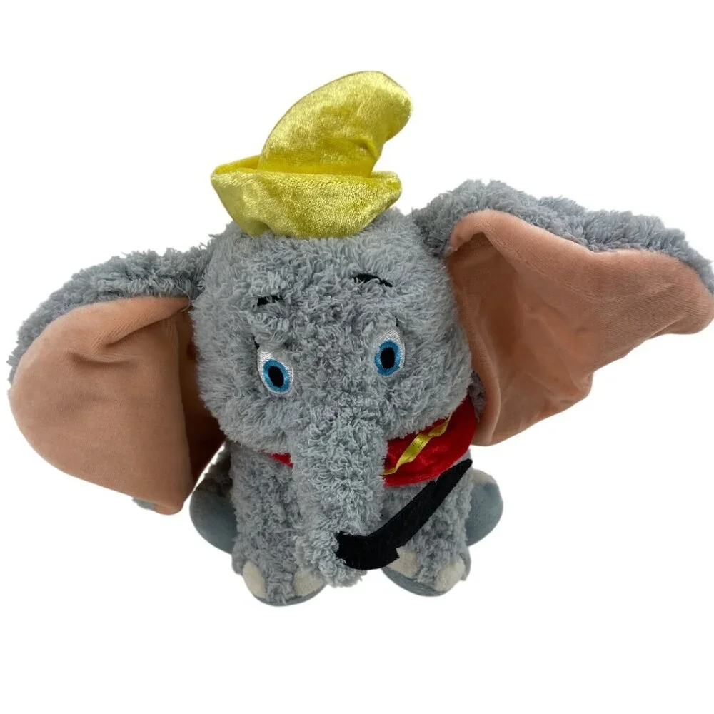 Disney Parks Dumbo The Flying Elephant With Feather 8" Plush Toy Doll - Picture 3 of 10